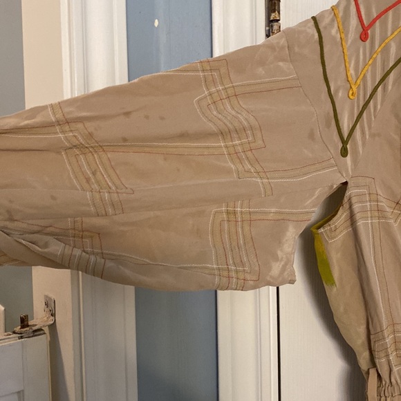 Extremely RARE Sample Sale Rasta Rainbow L.A.M.B. Silk Dress - Picture 3 of 13